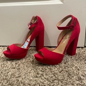 Red high heels